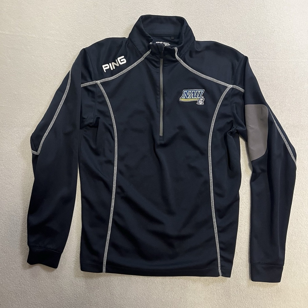 Northern Arizona University Ping Golf Jacket Men's Size Small Blue Zip Up NCAA